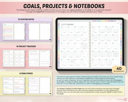 All-in-One Digital Planner Bundle: Your Ultimate Productivity Companion